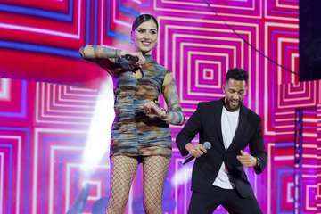 Los Nietos de SaryManchez se autodescalifican en la final de murgas al superar el tiempo establecido en señal de protesta/Lpacarnaval y TA.